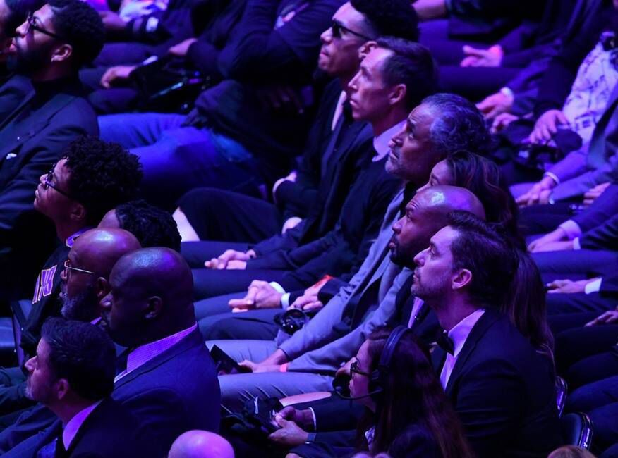 Steve Nash, Paul Gasol, Rick Fox - pożegnanie Kobe Bryanta