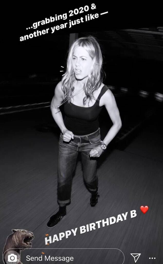 Życzenia urodzinowe Justina Theroux dla Jennifer Aniston, Instagram