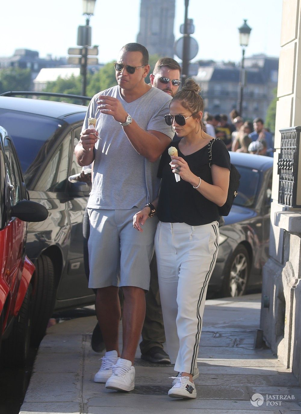Jennifer Lopez i Alex Rodriguez z paryskimi lodami