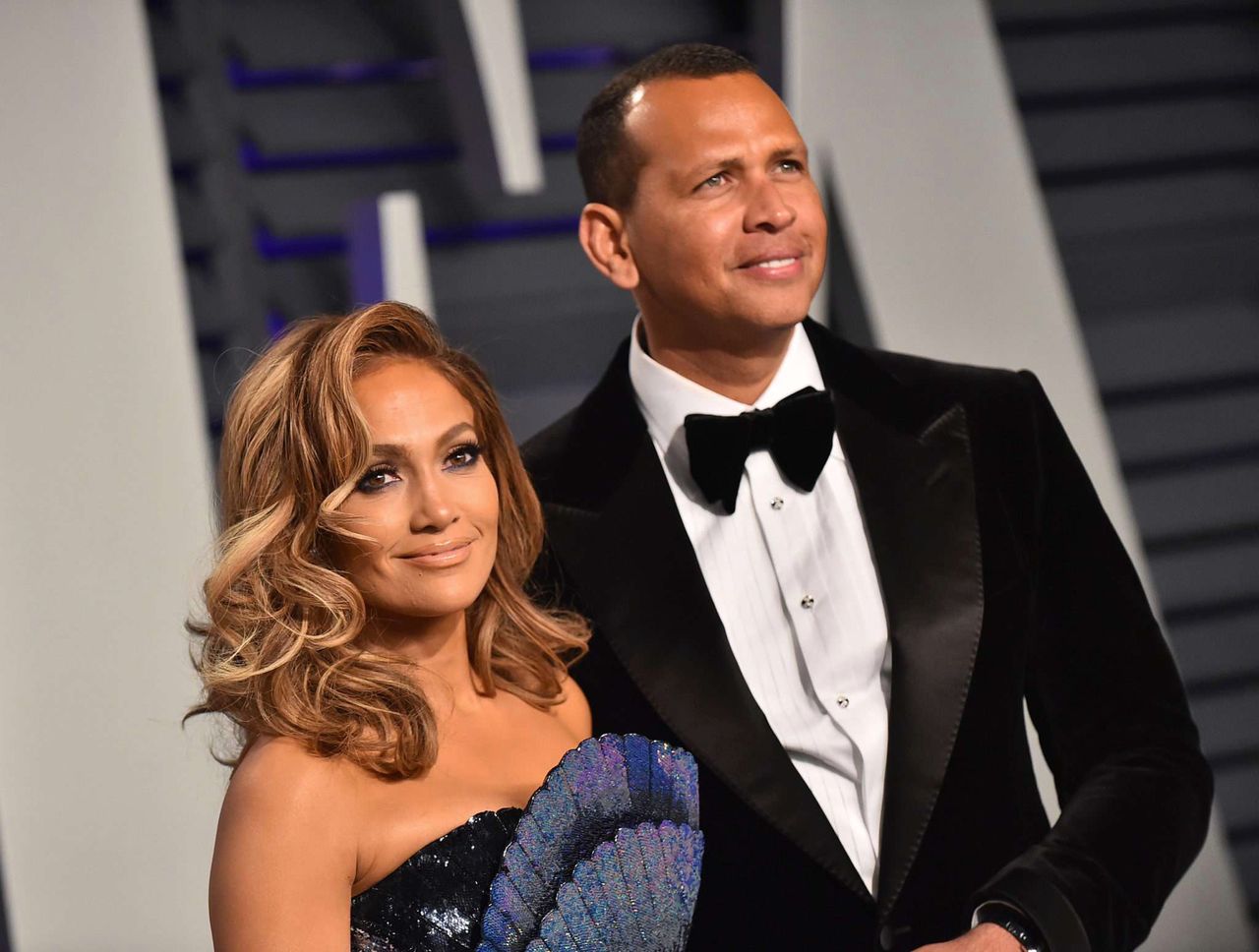 Oscary 2019: Jennifer Lopez i Alex Rodriguez na after party