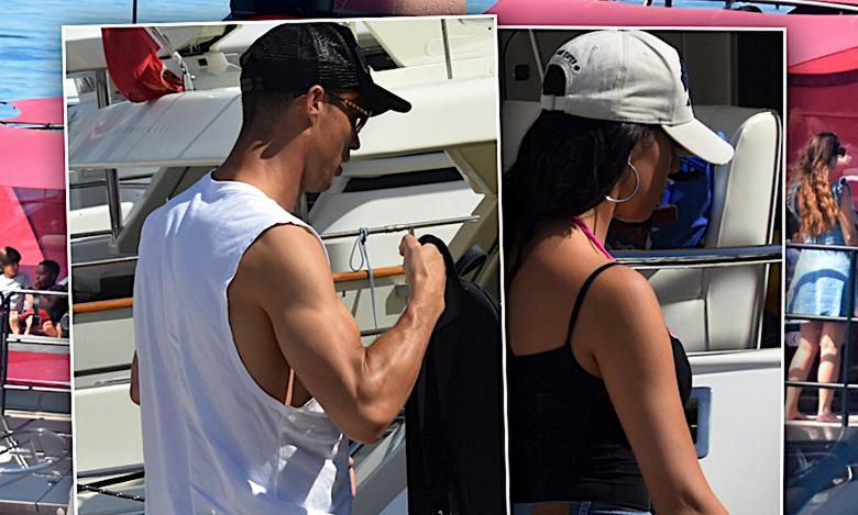 Cristiano Ronaldo i Georgina Rodriguez na jachcie