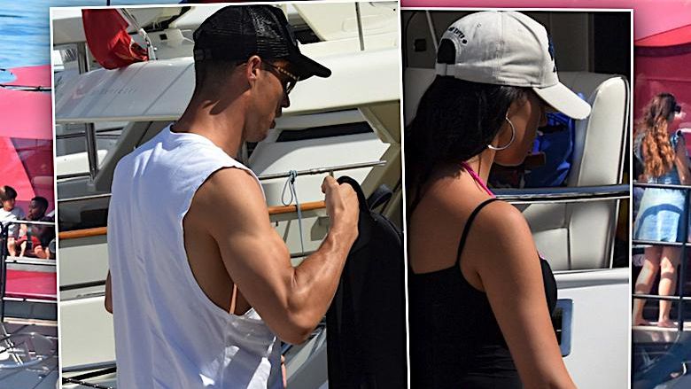 Cristiano Ronaldo i Georgina Rodriguez na jachcie