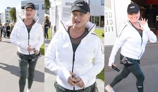 Katarzyna Figura na sportowo. Poznajecie?