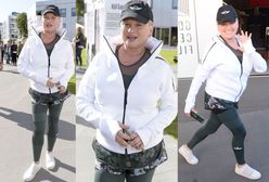 Katarzyna Figura na sportowo. Poznajecie?