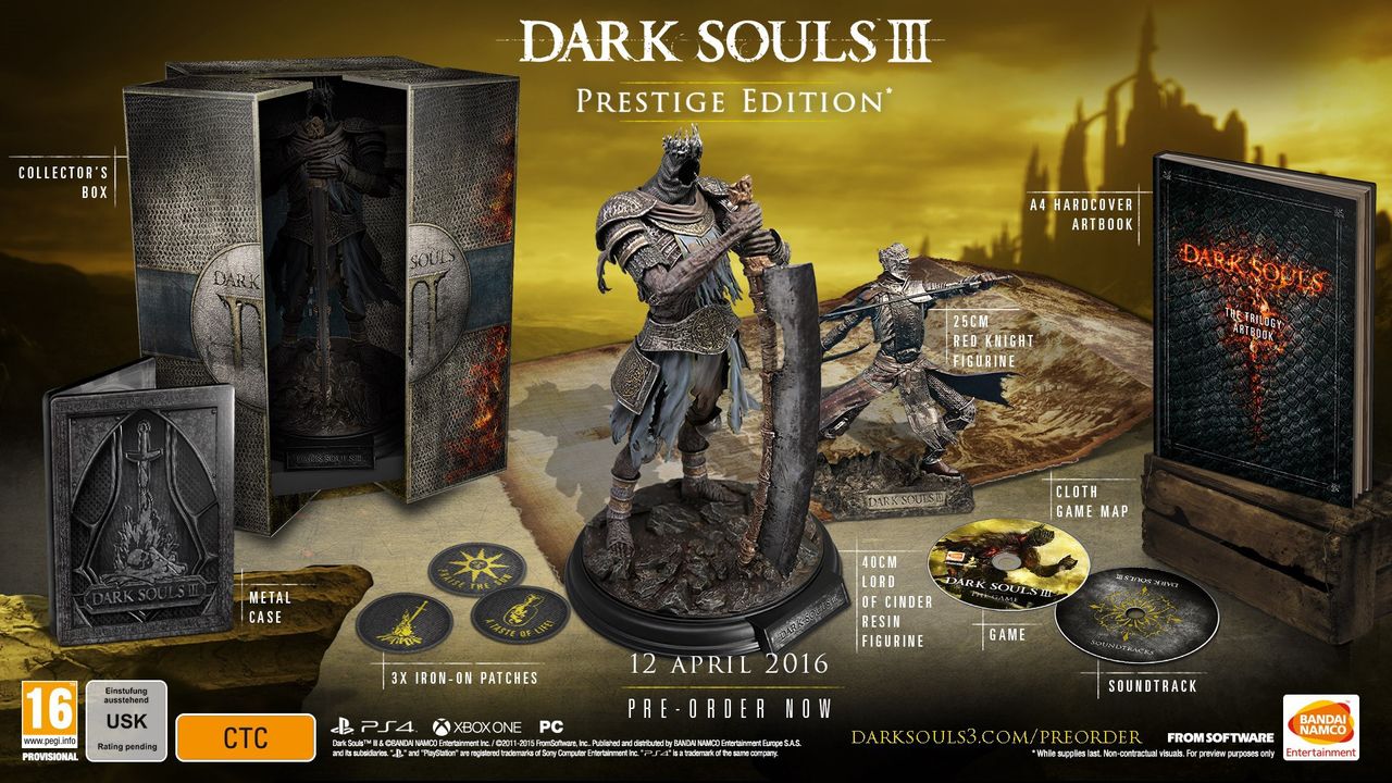 Narzekanie na ceny nowości nie przeszkodziło graczom w wykupieniu kosztującej niemal 2 tys. zł edycji Dark Souls 3