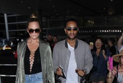 Chrissy Teigen i jej bardzo głęboki dekolt