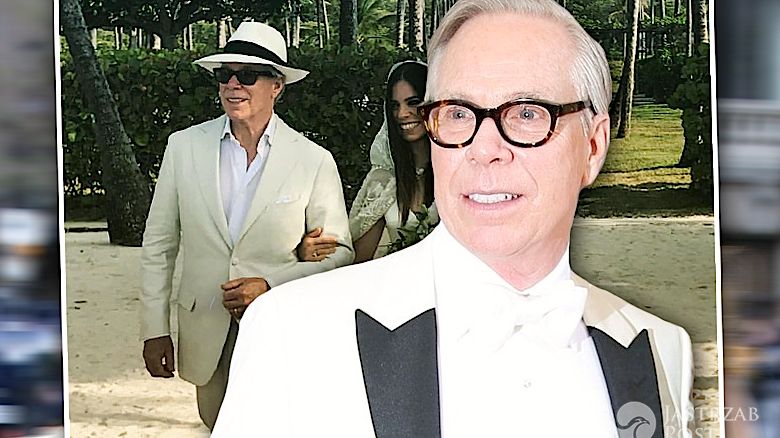 Tommy Hilfiger z córką Ally ślub