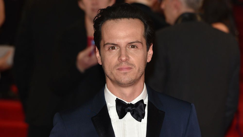 Andrew Scott na premierze "Spectre"
