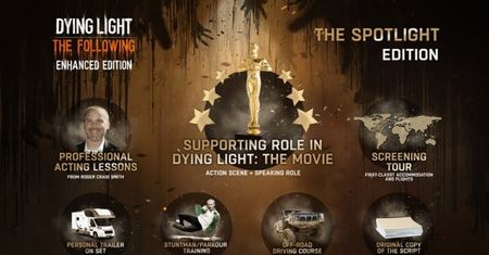 Masz wolne 10 milionów dolarów i zawsze chciałeś zagrać w hollywoodzkiej produkcji? Kup kolekcjonerkę Dying Light