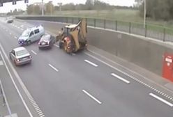 Sześciu rannych policjantów i rozbity samochód. Kierowca za wszelką cenę próbował uciec