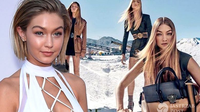 <h2>Gigi Hadid, kampania Versace wiosna-lato 2016</h2>