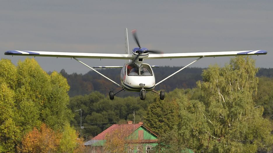 Lekki samolot Sigma roztrzaskał się pod Moskwą