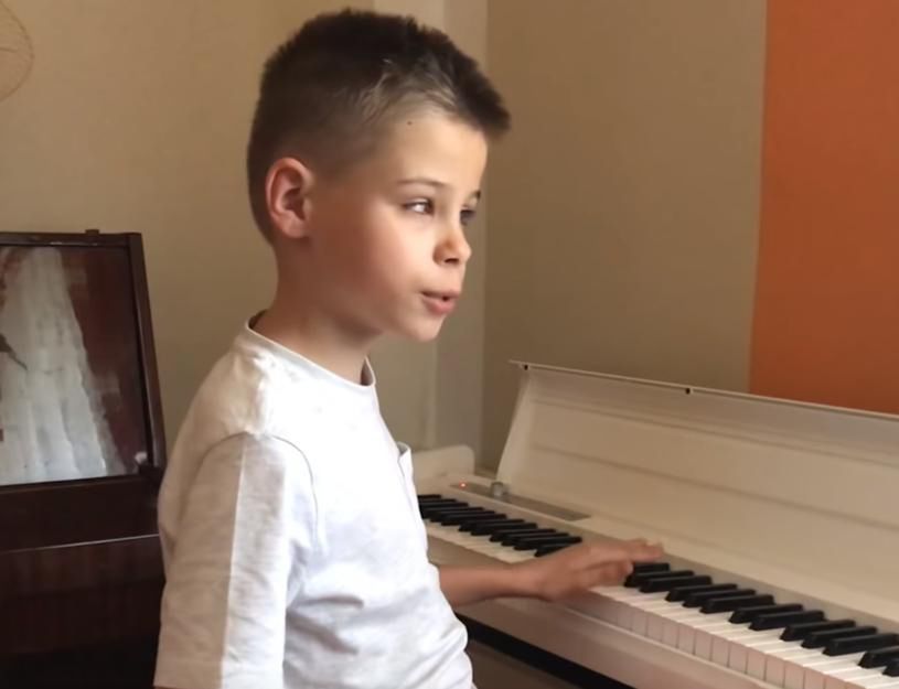 Igor Sobierajski dostał pianino od Gromee'ego