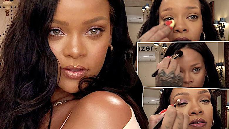 Rihanna makijaż