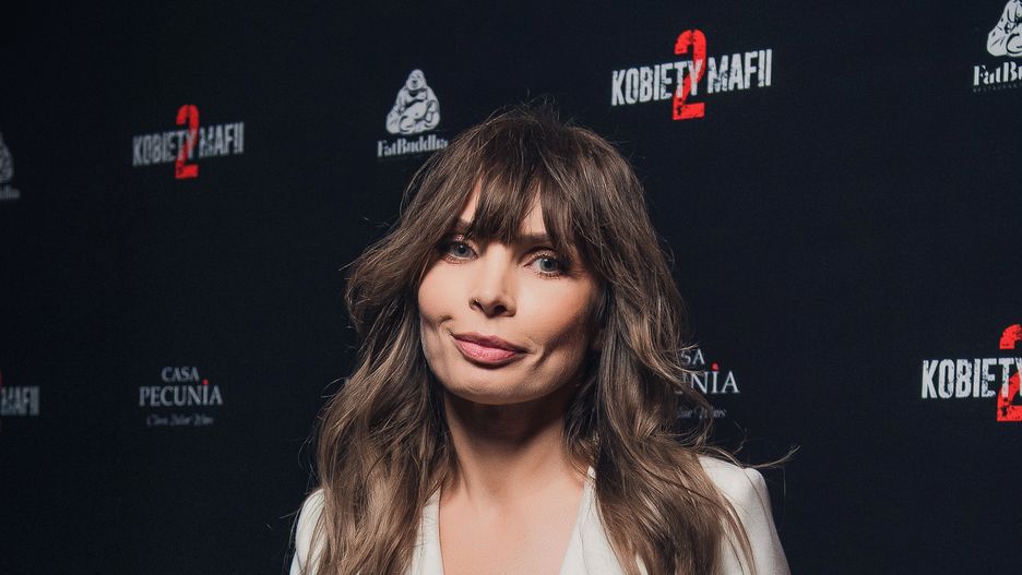 Agnieszka Dygant pojawiła się na premierze filmu