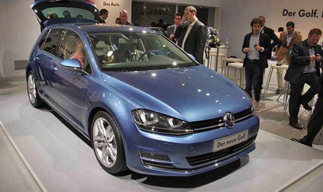 VW Golf i inne modele na targach w Paryżu