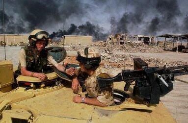 W Iraku wojna, na świecie protesty
