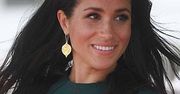 Meghan Markle, podczas rocznicy zakończenia I Wojny Światowej, próbowała ukryć ciążowe krągłości