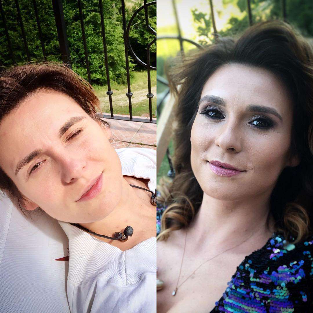 Magdalena Kajra Kajrowicz bez makijażu