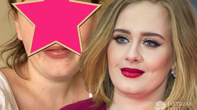Adele bez makijażu