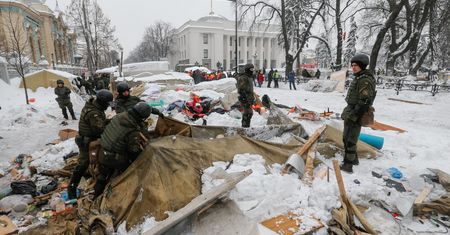 Zamieszki w Kijowie. Rannych siedmiu policjantów i kilkunastu protestujących