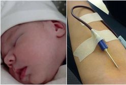 Nie ma jeszcze miesiąca, a już przeszedł 8 transfuzji. Dominik potrzebuje krwi by przeżyć