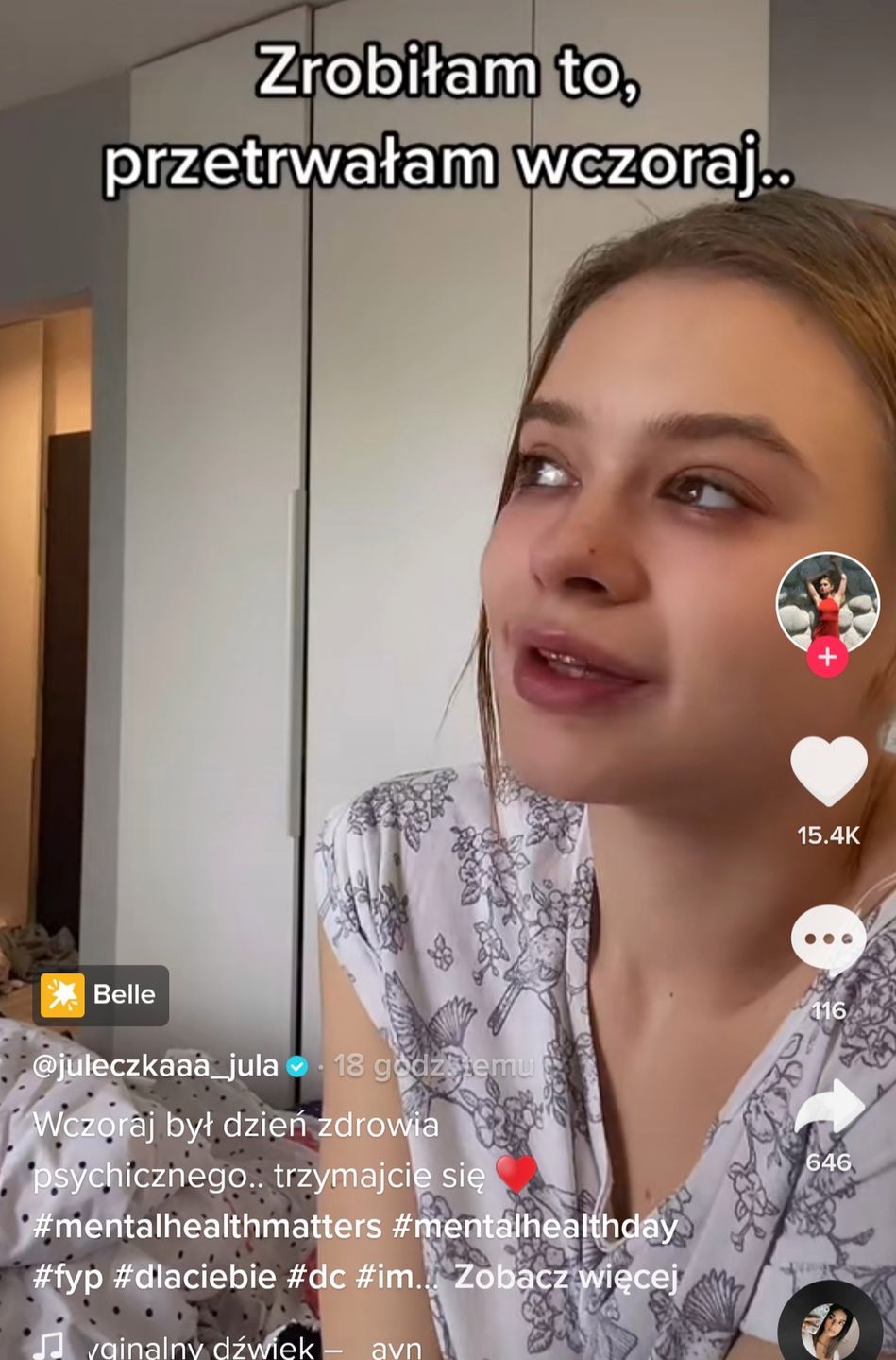 Julia Wróblewska opublikowała wstrząsające nagranie