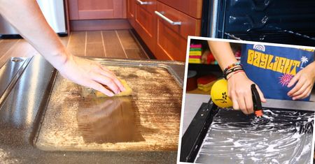 Przypaloną szybę piekarnika można wyczyścić za 5 zł. Bez szorowania i szkodliwej chemii