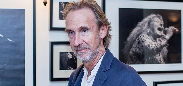 Mike Rutherford jest już w Polsce