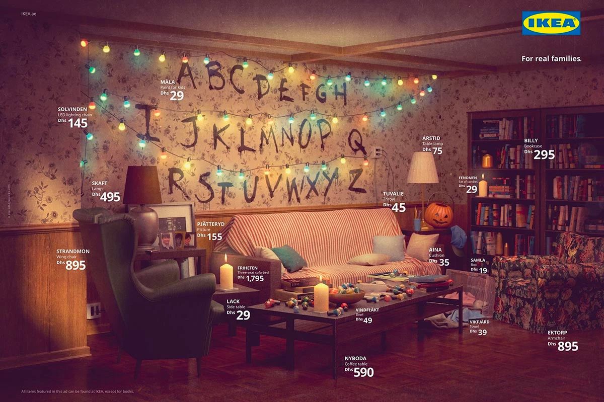 “Simpsonowie”, “Przyjaciele” i “Stranger Things” w reklamie Ikei. Firma odtwarza pokoje z kultowych seriali