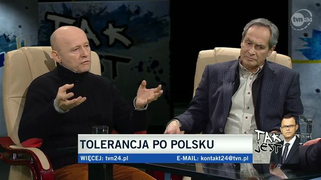 Pieczyński kontra Kościół, czyli ostre słowa aktora na antenie TVN24. Zelnik był bez szans?