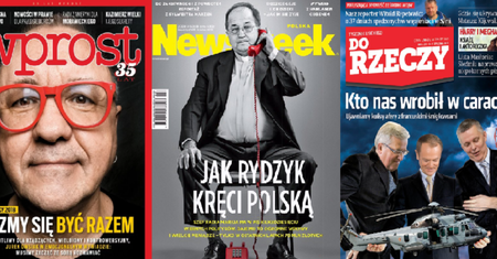 Ile milionów Tadeusz Rydzyk dostał od rządu? Przegląd tygodników