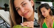 Czekoladowa opalenizna i idealne kształty. Julia Wieniawa wskoczyła w skąpe bikini i rozgrzała Internet