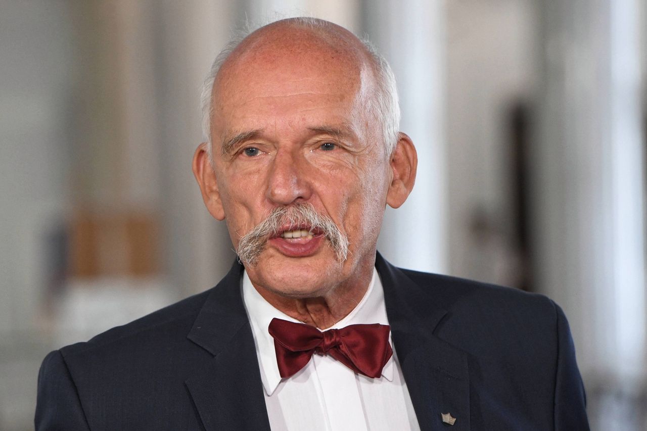 Janusz Korwin-Mikke subtelnie prosi o pomoc. "Komitetowi skończyły się pieniądze"