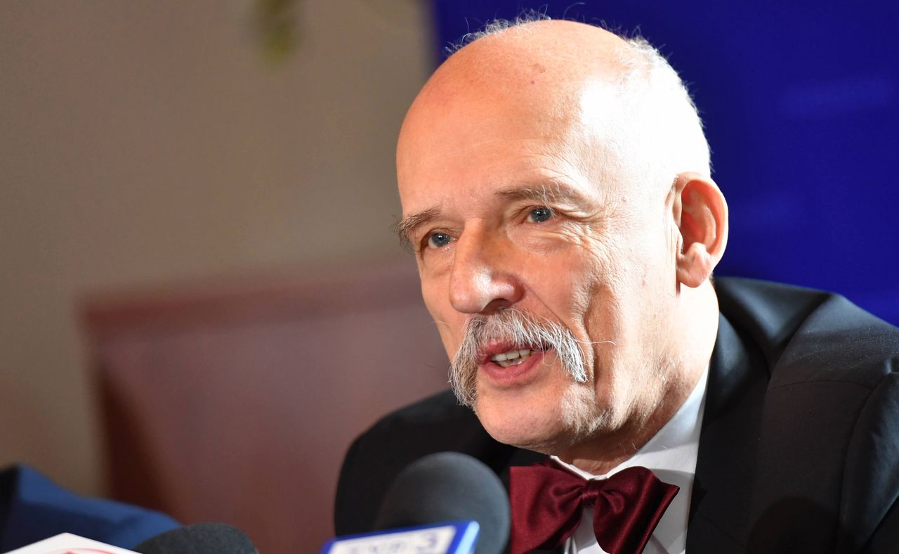 Janusz Korwin-Mikke ws. uchodźców. "Pod żadnym pozorem nie należy budować dla nich obozów"