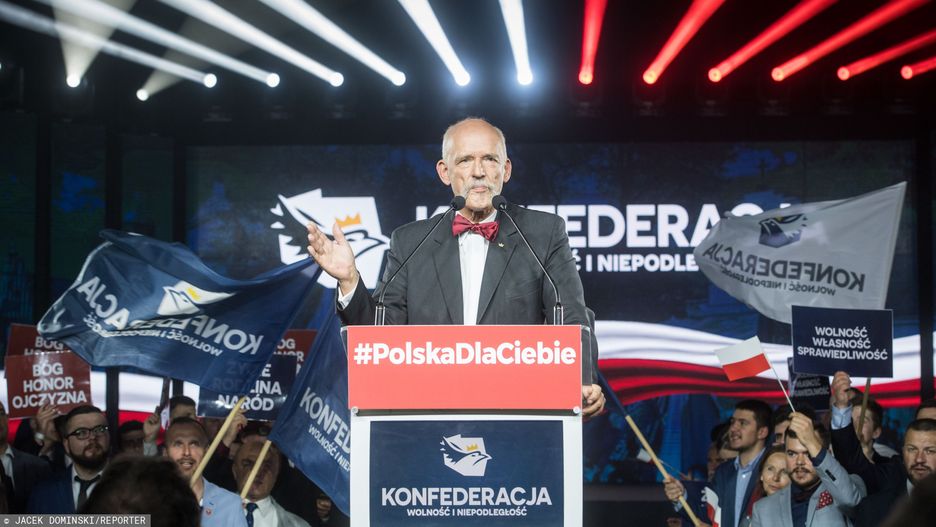 Wybory parlamentarne 2019. Janusz Korwin-Mikke (lider Konfederacji)