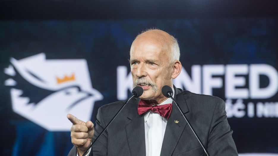 Wybory parlamentarne 2019. Janusz Korwin-Mikke (lider Konfederacji)