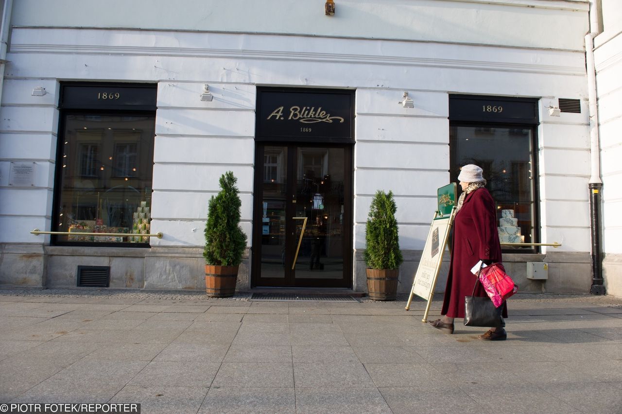 Zamknięto słynną cukiernię Bliklego w Warszawie po niemal 150 latach