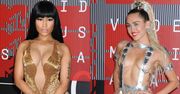 Ostre starcie pomiędzy Nicki Minaj i Miley Cyrus podczas MTV VMA 2015. Padły ostre słowa i przekleństwa [WIDEO]