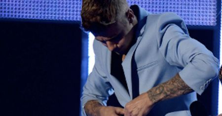 Justin Biebier rozebrał się na scenie