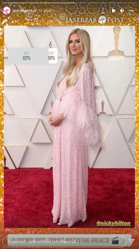 Nicky Hilton.  Jak poradziła sobie w sondzie? Oscary 2022