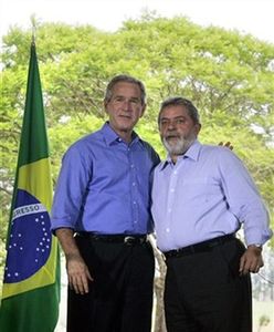 Bush: przekonać Brazylię do wolnego handlu