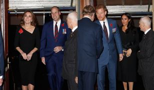 Księżne Meghan i Kate na czarno. Miały ważny powód