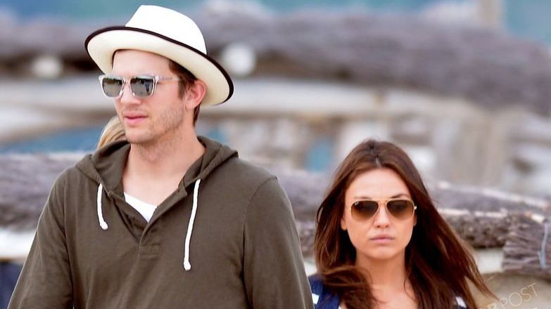 Mila Kunis i Ashton Kutcher wzięli ślub, fot. ONS