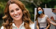 Księżna Kate zaszczepiła się na Covid-19. Wszystko uwieczniły kamery. Nie obyło się bez kontrowersji