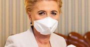 Internauci są przekonani, że Agata Duda wsparła Strajk Kobiet. Jej kreacja mówi więcej niż słowa