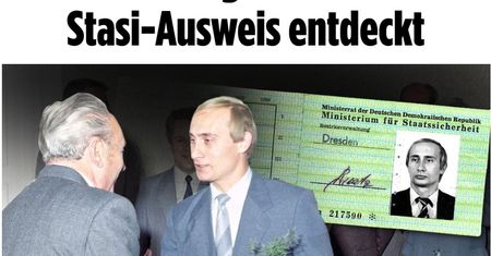 Znaleziono legitymację Stasi Putina. "Był w NRD kimś w rodzaju namiestnika"