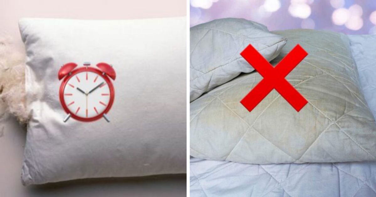 Easy Hacks to Home Wash and Whiten Your Yellowed, Stained Pillows