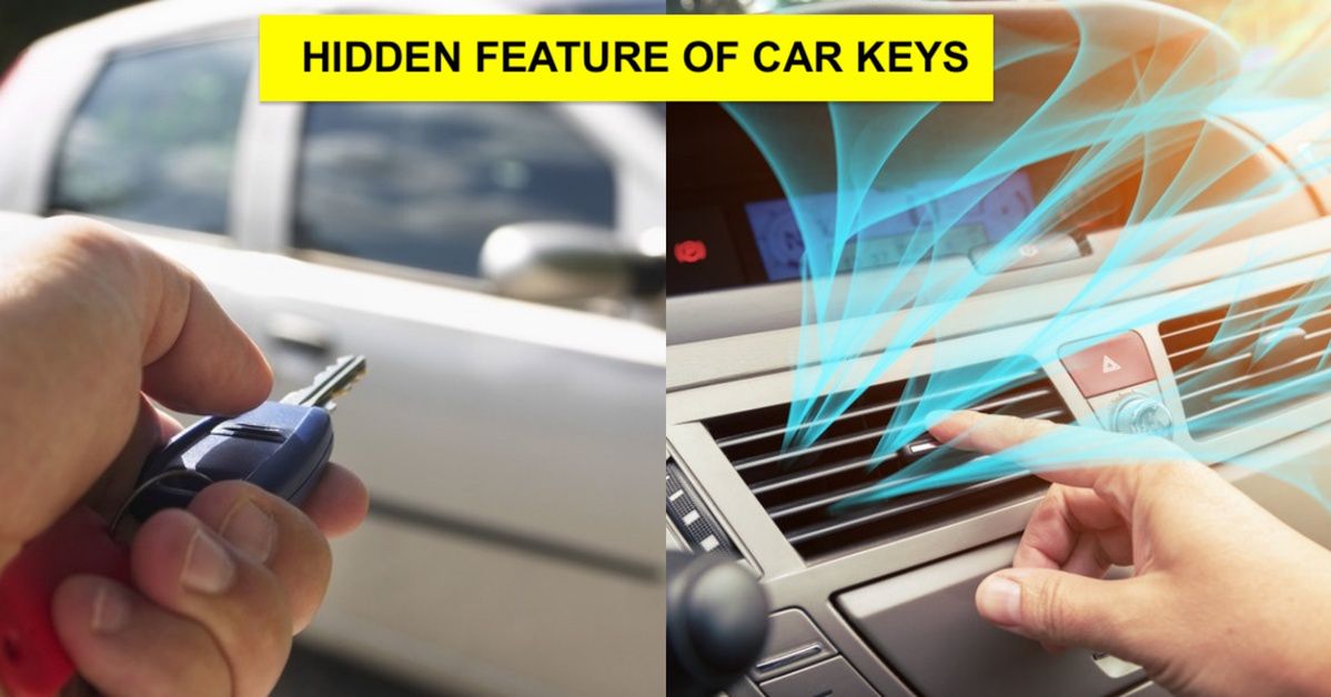 Hidden Feature of Car Keys for Hot Weather. Most People Don’t Know the Car Has This Option!