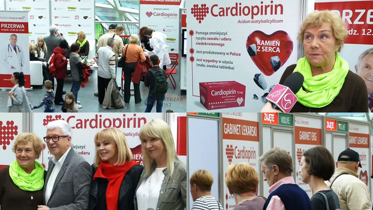 Gwiazdy wpierają akcję profilaktyki chorób serca Cardiopirin